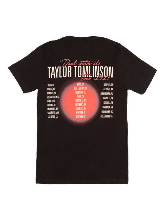 Black Deal With It 2021 Tour Tee
