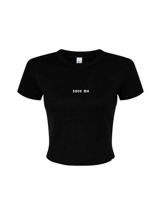 Save Me Embroidered Baby Tee