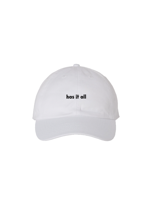 White Has it All Hat